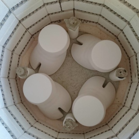 Some strange shapes are going into the kiln #1220