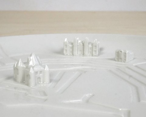 Detail of the Amsterdam City Plate #020