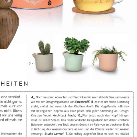 Nice to see the featured in magazine watering