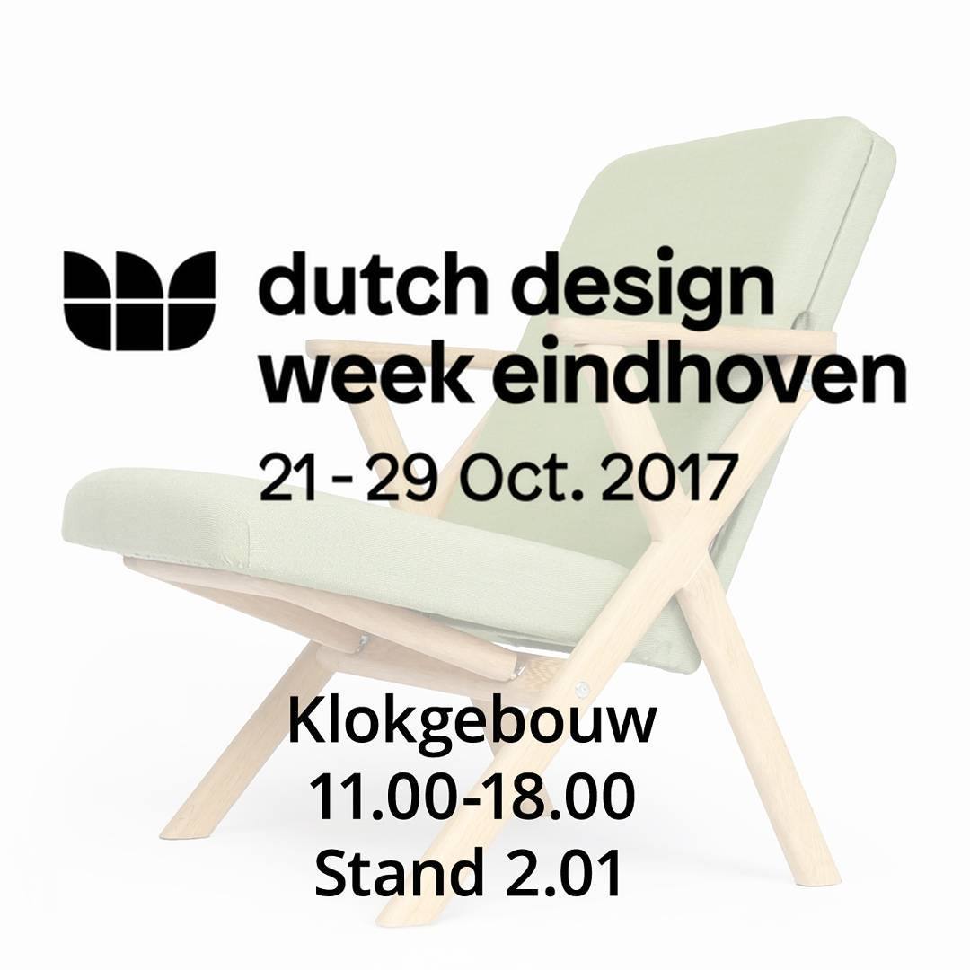Next 9 days we will be showcasing the Hybrid Chair at the Dutch design week in Eindhoven. Location klokgebouw, open 11.00 till 18.00 #2017