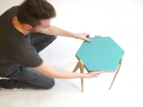 The transformable side table