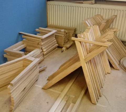 Production of the Hybrid Chair going strong