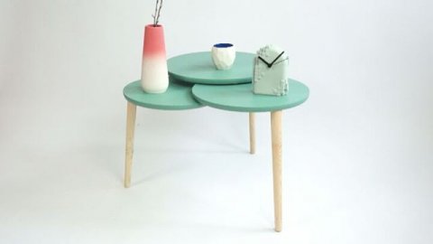 This new shape of the slide table will be on show in Milan next week.
17 till 22 April