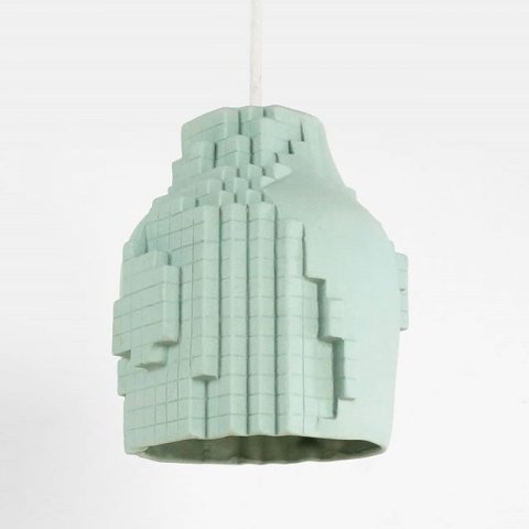 Pendant lamp from the pixel collection