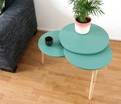 Extended slide table