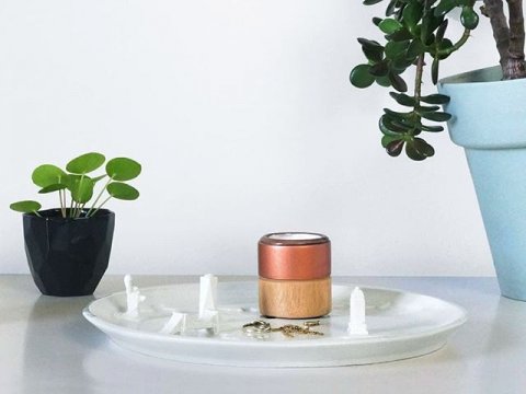The City Plate is a perfect centerpiece in any interior