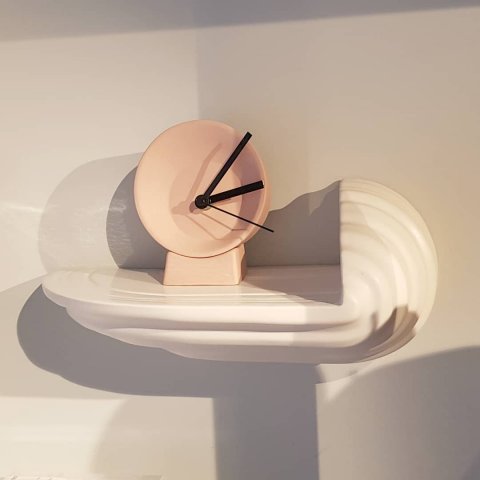 Off Centre clock on display at @groosrotterdam