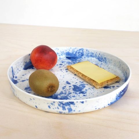 Splash tray, each pattern unique