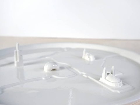 Detailled view of the Chicago City Plate