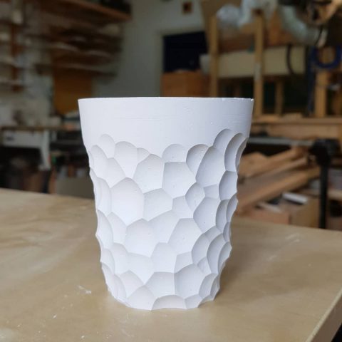 New shape carved in plaster, what to make of it?