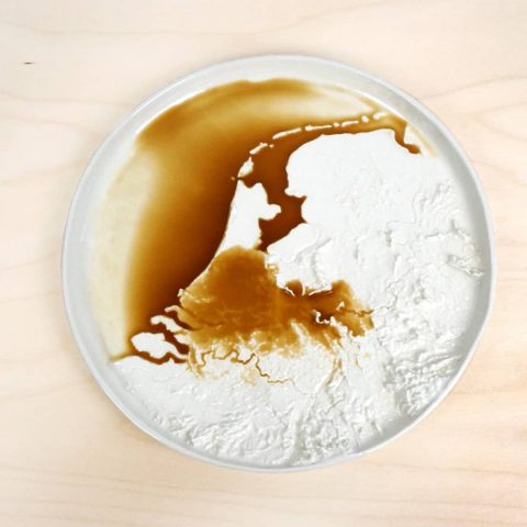 The Netherlands as a terrain plate. Just play